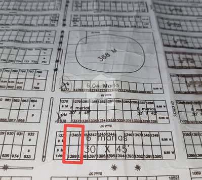 6 Marla Front & Back Plots for Sale in E Block