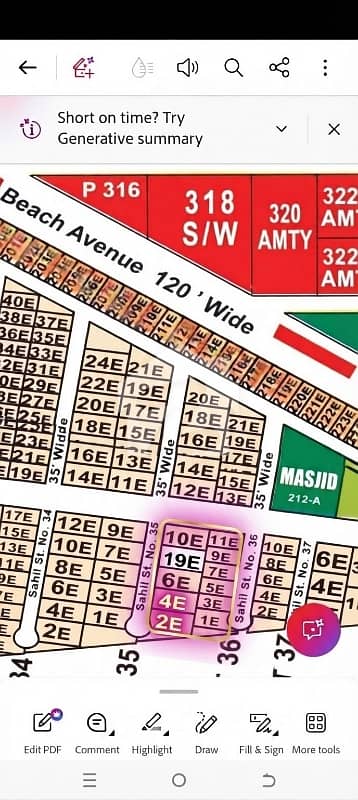 500 Sq Yardssidential Plot Available For Sale In DHA Phase 8 Khayaban-e-Sahil