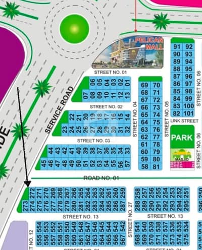 DHA BAHAWALPUR Main Boulevard plot