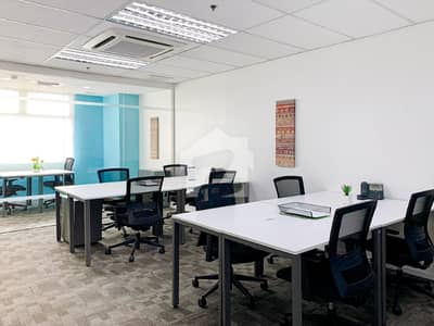 Private Office For Rent HQ Lahore, MM Alam In Lahore