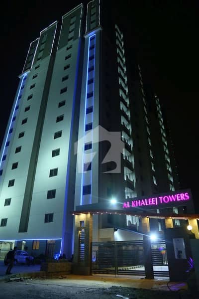 2 Bedrooms Drawing Dining Apartment For Rent In Al Khaleej Towers.
