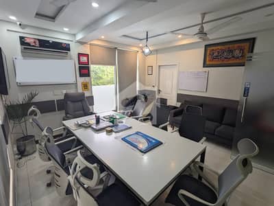 Fully Furnished F-7 Office 1st Floor Ready to Move