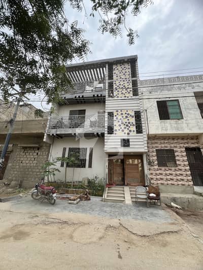 Bank loan Applicable 80 Sq Yrd G+1 Luxury House Available for Sell in Diamond City Scheme # 33