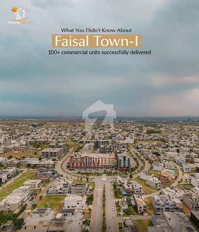 Faisal Town Phase 1  Block B  35*70 Plot  Prime Location Plot.