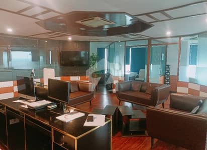 Good Prime Location 2000 Square Feet Office For Rent In Siddique Trade Center