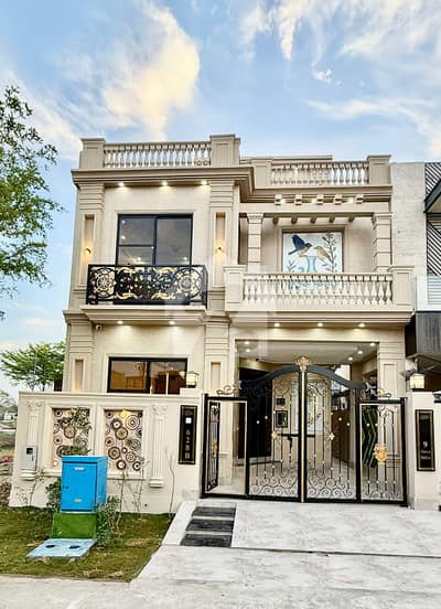 Modern 5 Marla Residence With A Signature Double-Height Facade House For Sale