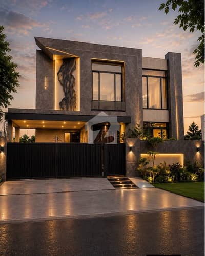 One Kanal Brand New Luxury Modern Design Fully Furnished Full Basement With Home Theatre House Available For Rent In DHA Phase 5 Hot Location