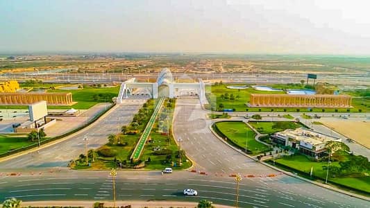 500sq yd Plot | Road 8 | FOR SALE, at Main Jinnah Avenue, Facing ALI VILLA and Theme Park at Bahria Town Karachi Prime Location