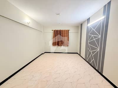 3 BED DRAWING DINNING TILES FLOORING WELL MAINTAINED APARTMENT FOR RENT IN JAUHAR BLOCK 15