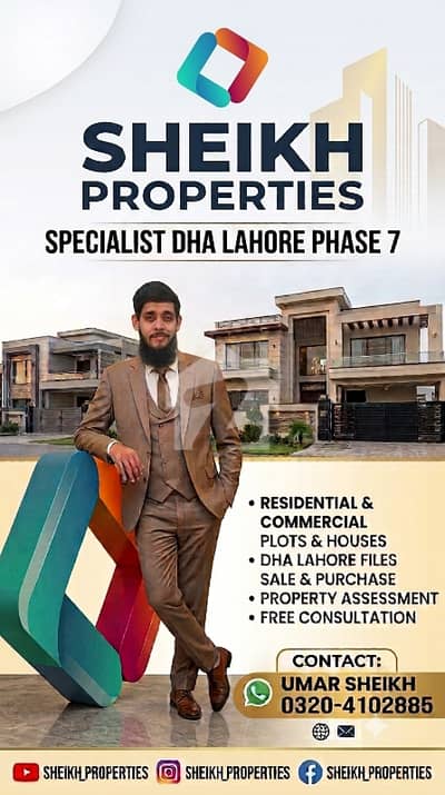 1 KANAL RESIDENTIAL PLOT AT BUILDERS LOCATION | NEAR TO PARK & MAIN 150 FT ROAD APPROACH | PRIME LOCATION