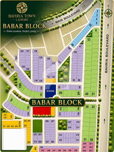 2 kanal plot for sale in bahria town babar block