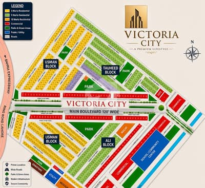 5 Marla Plot For Sale In Victoria City