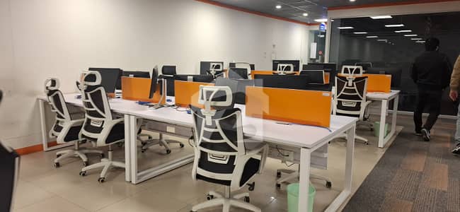 I-9 FULLY FURNISHED READ TO MOVE OFFICE NEAR TO METRO WITH 100 SEATS REALPICS ATTACHED