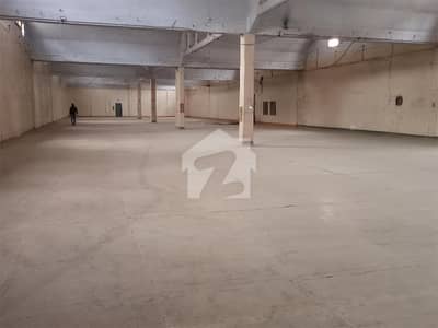 INDEPENDENCE * BRAND NEW* FACTORY FOR RENT ON MAIN ROAD SITE KARACHI WITH GAS