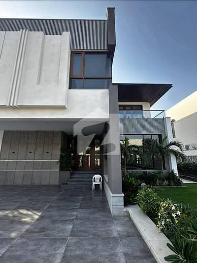 Brand New Architect Designed Bungalow For Sale | 6 Bedrooms | Lift, Pool & Basement | DHA Phase 8 Qasim Street