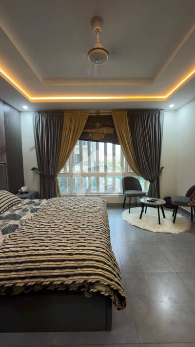 Fully Furnished 1-Bed Apartment | Bahria Town Phase 8 (Ghora Chowk) | Near DHA 4 | 65k