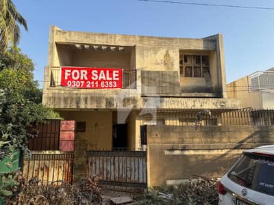 200 Square Yard Ground + 1 House Is Available For Sale In Ahsanabad Karachi