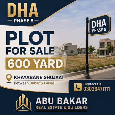 Centrally Located Residential Plot In DHA Phase 8 Is Available For sale Centrally Located Residential Plot In DHA Phase 8 Is Available For sale