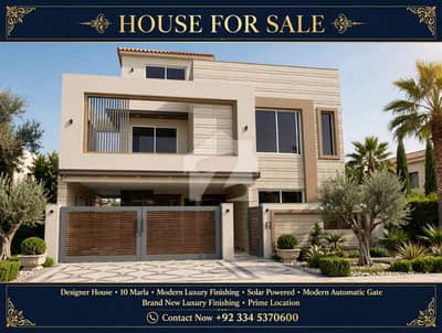 10 Marla Brand New House For Sale Topcity1 Islamabad Visit Anytime