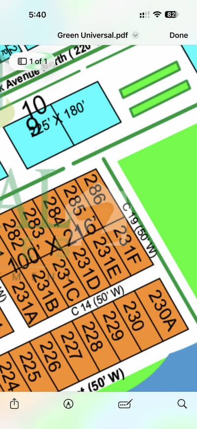 4 kanal developed possession plot available for sale