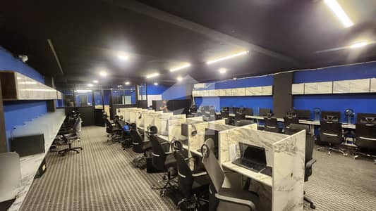 1800 Sq Ft Semi-Furnished Office Is Available At Main Shahra E Faisal 24/7