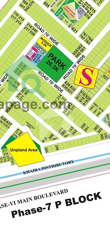 Phase 8 S Block 2 side open plot available