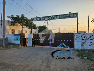 Pakistan Air Crew Cooperative Housing Society Residential Plot Sized 600 Square Yards Is Available