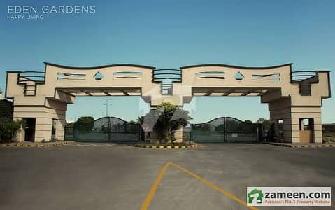 10 Marla Residential Plot For Sale In Eden Gardens