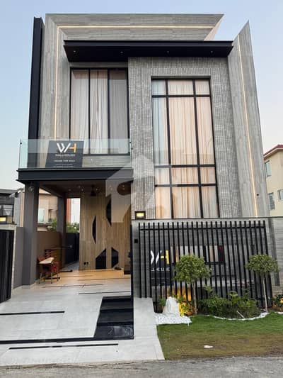 5 Marla Ultra-Luxurious Brand New House | Mini Pool & Rooftop