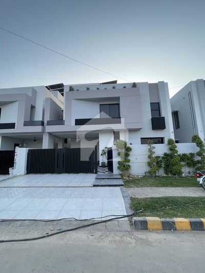 Brand New 12 Marla Premium Villa for Rent in DHA Multan Corner, Park Facing & 10kVA Solar
