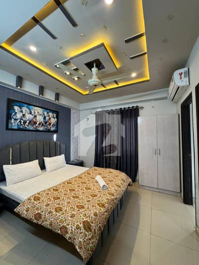 One Bedroom Apartment For Rent Available Gulbug Green Islamabad Full Furnished Apartment