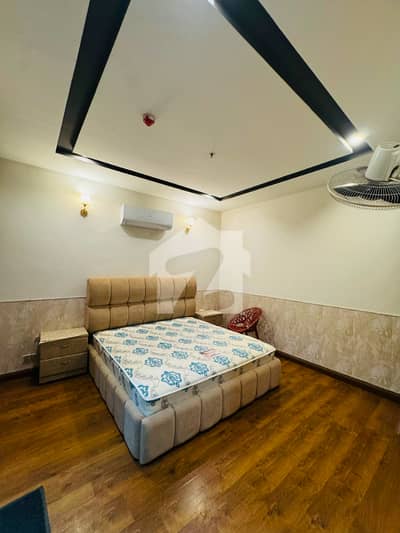 two bed furnished apartment available for rent in arena mall gulberg green islamabad