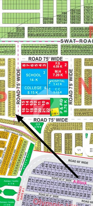 5 Marla Plot For Sale 75 Ft Road P Block LDA City Lahore 5 Marla Plot For Sale 75 Ft Road P Block LDA City Lahore