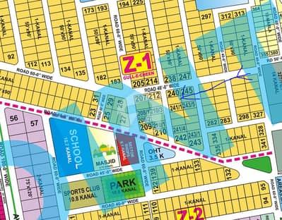 Z1-241 | Direct Deal With Meeting | Phase 8 DHA | 1 Kanal | Prime Z1 Location | DHA Phase 8