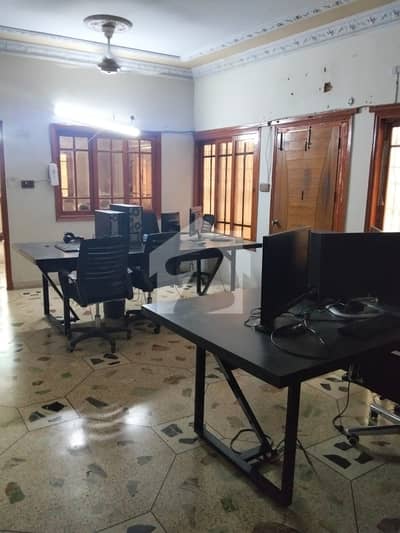 Ground floor portion Ideal for IT, Call Center, Software House, Outlet, or Salon