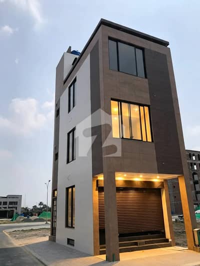 Structure: Basement + Ground + 3 Floors Cnoner Bulding