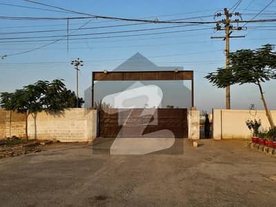 A Prime Location Residential Plot Of 600 Square Yards In Pakistan Air Crew Cooperative Housing Society