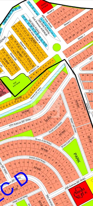 Residential plot Available for sale in DHA phase 4 Sector D