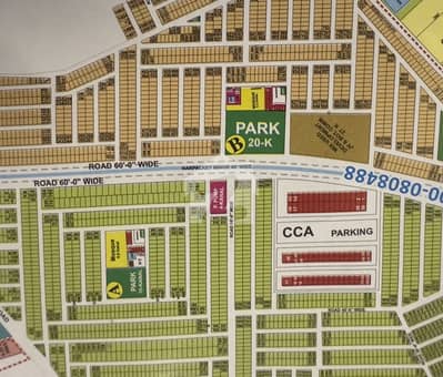6 Marla Prime Corner Possession Plot DHA 9 Town