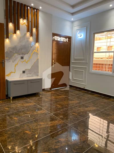 160 Sq. Yd. Brand New Furnished West Open Bungalow | Near Football Ground, Mosque & Family Park | Block C, Naya Nazimabad.