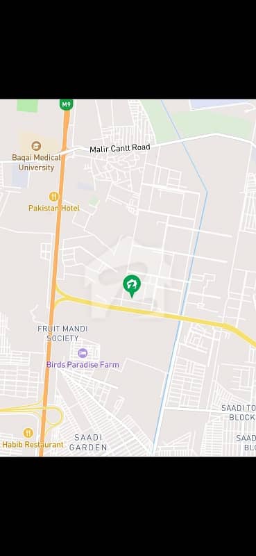 400 Yds, Lease, Corner Plot on 200 ft wide Double Road Facing, in Scheme 33 on Main Jinnah Avenue near Malir Cant Check Post No. 5
