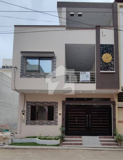 Brand New 120 Sq Yards Ground + One Leased House Available For Sale In Hansa Society