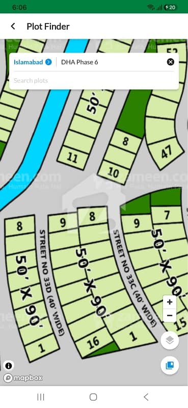 DHA Islamabad phase 6 plot for sale