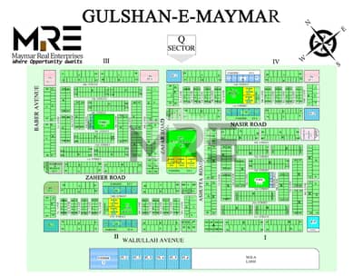 120 Sq Yads Lease And Transfer Plot In Maymar For 82 Lac