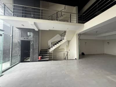 8 Marla Commercial Building Ground + Mezzanine For Rent | Defence Raya Fairways, DHA Phase 6, Lahore
