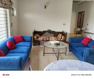 With Separate Entrance Fully Furnished 1 Kanal Upper Portion On Top Location For Rent In DHA Phase 6 Lahore