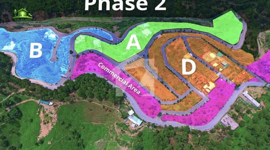 1 Kanal Commercial Plot for Sale Silk Valley Abbottabad