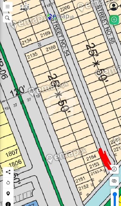 Plot for sale in B-Block Faisal Hills