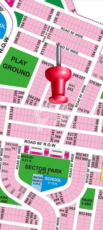 1 Kanal Residential Plot For Sale In DHA Phase 9 Prism E Block 1 Kanal Residential Plot For Sale In DHA Phase 9 Prism E Block