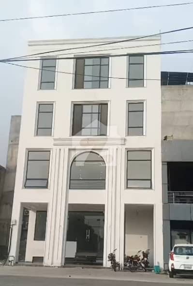8 marla brand new commercial plaza d block commercial zone in Valencia town